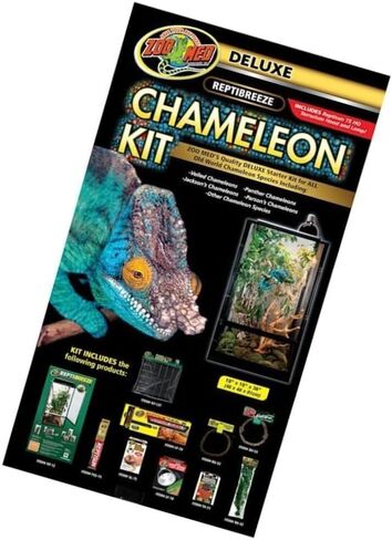 مجموعة Zoo Med Deluxe Chameleon in Kuwait