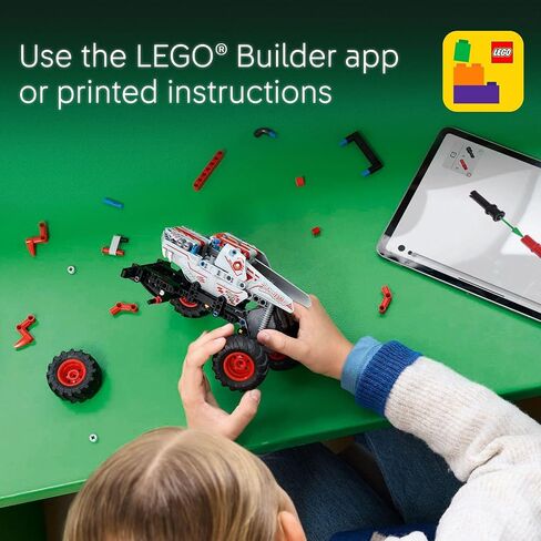 LEGO Technic Monster Jam Digatron Bawster Monster Truck Tuy - بناء لعبة للأطفال والفتيان والبنات ، الذين تتراوح أعمارهم بين 7+ - فكرة إبداعية لعشاق شاحنات الوحش - 42199 in Saudi Arabia