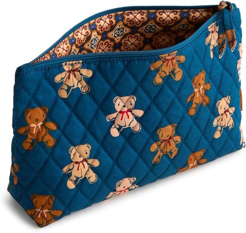 Vera Bradley Premium Cotton Medium Pouch, Daffodil Ditsy in Saudi Arabia