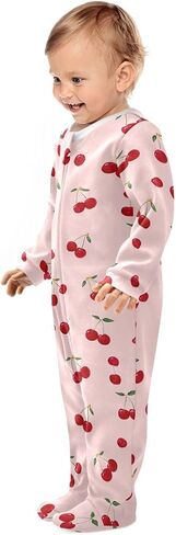 Dussdil Baby One-Piece Footies Newborn Rompers Pajamas Cotton Footed Pjs for Sleep Play Boys Girls in Saudi Arabia