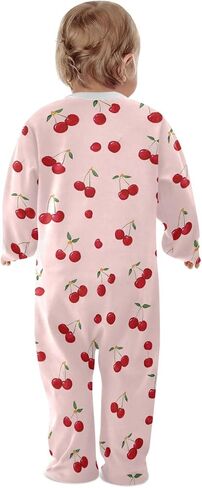Dussdil Baby One-Piece Footies Newborn Rompers Pajamas Cotton Footed Pjs for Sleep Play Boys Girls in Saudi Arabia