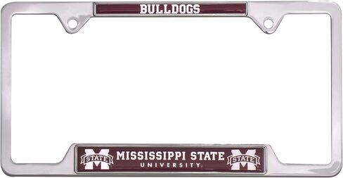 Officially Licensed Premium Shiny Chrome Metal License Plate Frame - Second Generation - Mascot Version (Baylor) in Kuwait