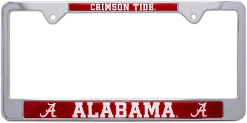 Officially Licensed Premium Shiny Chrome Metal License Plate Frame - Second Generation - Mascot Version (Baylor) in Kuwait