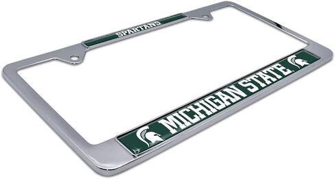 Officially Licensed Premium Shiny Chrome Metal License Plate Frame - Second Generation - Mascot Version (Baylor) in Kuwait