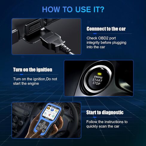 NEXAS Heavy Duty Truck Scanner NL102+ Full System Truck Diesel Scan Tool for Cummins, Caterpillar, Detroit, International, PACCAR, etc, 2-in-1 Code Reader Support All OBD2 Modes for Truck & Car in Saudi Arabia