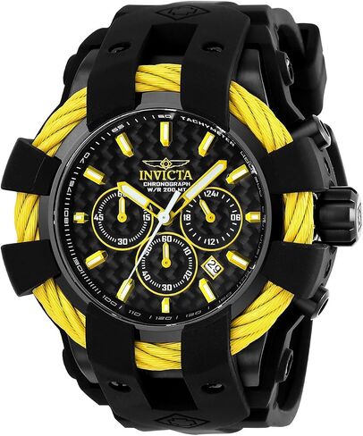 Invicta Men's 23861 Bolt Adalog Display Quartz Black Watch in Kuwait