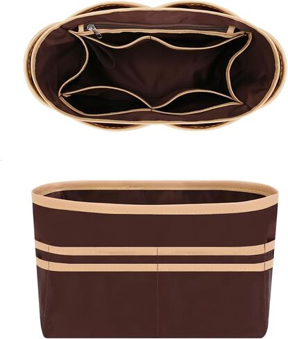 Tote Bag Insert Purse Organizer Insert with Cup Holder Dividers for Inside Purse (Large) in Kuwait