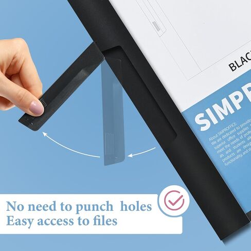 36 حزمة أغلفة تقارير مقطع الأرجوحة ، واضحة الأمامية والبحرية الأزرق الخلفي ، 9 × 11.4 بوصة ، مجلدات عرض بلاستيكي مع مقطع للاستخدام المهني in Kuwait