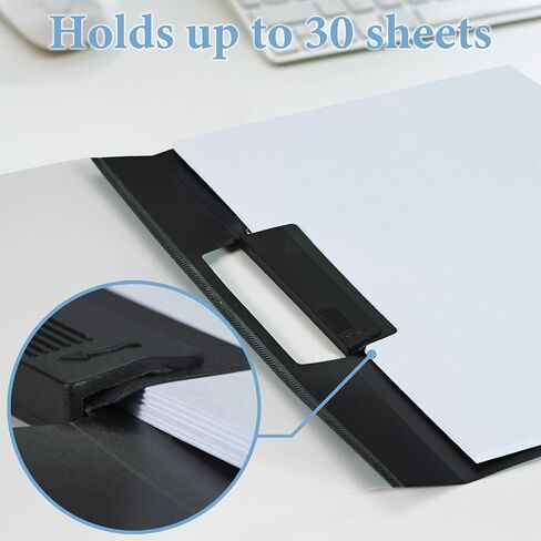 36 حزمة أغلفة تقارير مقطع الأرجوحة ، واضحة الأمامية والبحرية الأزرق الخلفي ، 9 × 11.4 بوصة ، مجلدات عرض بلاستيكي مع مقطع للاستخدام المهني in Kuwait