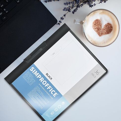 36 حزمة أغلفة تقارير مقطع الأرجوحة ، واضحة الأمامية والبحرية الأزرق الخلفي ، 9 × 11.4 بوصة ، مجلدات عرض بلاستيكي مع مقطع للاستخدام المهني in Kuwait