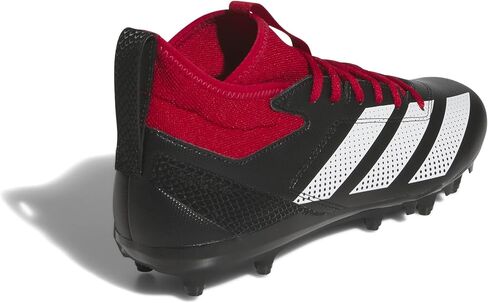 adidas Men's Adizero Impact.2 American Football Sneaker, Black/White/Team Royal Blue, 14 in Saudi Arabia