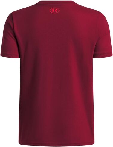 Under Armour Boys' Box Logo Camo Short Sleeve T Shirt in Saudi Arabia