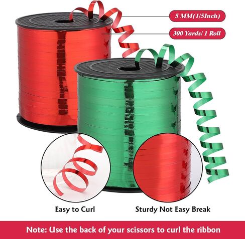 6 Rolls Balloon String Ribbon Set, Easter Curling Ribbon Spring Colors, 1800 Feet of 1/5 Inch Thin Ribbon for Arts Crafts Gift Wrapping Wedding Birthday Party in Kuwait