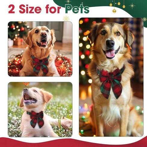 St. Patrick's Day Dog Collar with Bow, Green Lucky Shamrock Adjustable Dog Collar with Bow tie for Medium Small Dog, Spring Dog Collar with Durable Metal Buckle in Kuwait