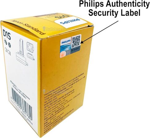 Philips D5SC1 Standard Authentic Xenon HID Headlight Bulb, 1 Pack in Saudi Arabia