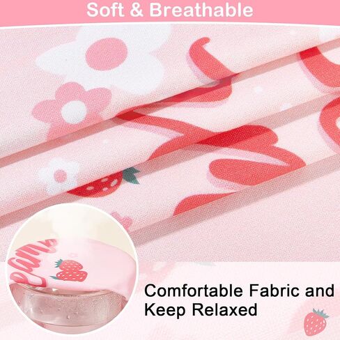 Play Tailor Girls Pajamas for Kids 2 PCS Summer Pjs Set Short Sleeve Top and Shorts Sleepwear for Teen Girl in Saudi Arabia