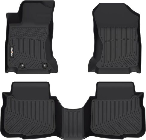 الحصير في طابق Ginowy-in-early لـ Kia Optima 2016-2020 و Hyundai Sonata 2015-2019 ، TPE All Weather Car Floor Mats Liners for Kia Optima Associory in Kuwait