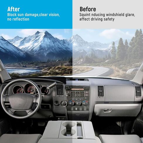 ZZEQYG Dash Cover for Jeep Grand Cherokee L 2021 2022 2023 2024 2025 Accessories Flannel Dashboard Cover Dash Mat Center Console Cover Sunshield Protector Pad in Saudi Arabia