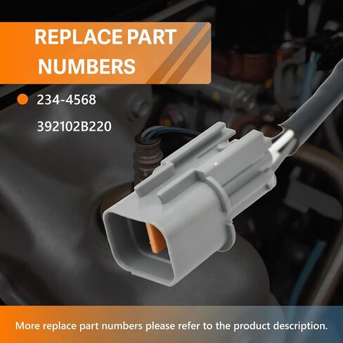 مستشعر O2 Sensor Opstream Oxygen-متوافق مع Hyundai Accent Veloster 2012-2017 ، Kia Rio Soul 2012-2018 استبدال#234-5055 in Kuwait