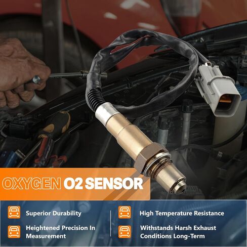 مستشعر O2 Sensor Opstream Oxygen-متوافق مع Hyundai Accent Veloster 2012-2017 ، Kia Rio Soul 2012-2018 استبدال#234-5055 in Kuwait