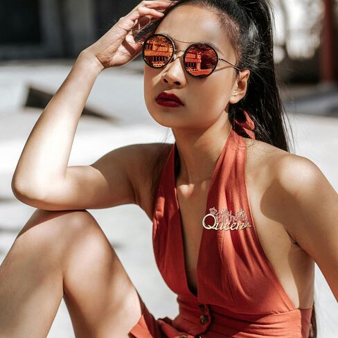 Birthday Brooch Pins for Women, 3x2 Inch Zinc Alloy Letter Brooch Pin Gold Diamond Crown Brooch Birthday Gift for Birthday Party Supplies in Kuwait