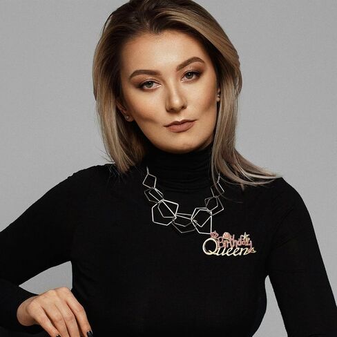 Birthday Brooch Pins for Women, 3x2 Inch Zinc Alloy Letter Brooch Pin Gold Diamond Crown Brooch Birthday Gift for Birthday Party Supplies in Kuwait