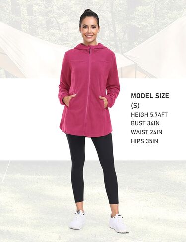MoFiz Women's Fleece Dress Quarter Zip Winter Warm Golf Dress Jackets with Pockets in Saudi Arabia