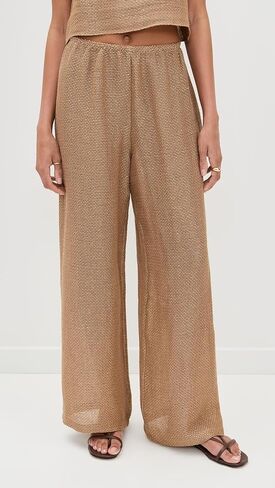 Leset Women's Stella Wide Leg Pants in Saudi Arabia