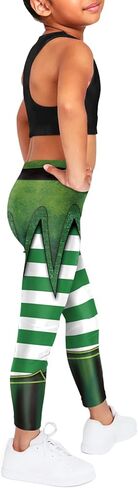 ألوان Cosplayer Halloween Legging for Kids Girls Striped Leggings Hirtfricty Pants Pants in Kuwait