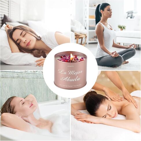 هدايا عيد ميلاد للأخوات ، هدايا الأخوات من الأخ الشقيق ، أخت إلى أخت هدية عيد الميلاد ldeas ، 9oz لافندر شمعة شكر الشكر in Kuwait