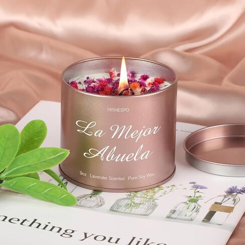 هدايا عيد ميلاد للأخوات ، هدايا الأخوات من الأخ الشقيق ، أخت إلى أخت هدية عيد الميلاد ldeas ، 9oz لافندر شمعة شكر الشكر in Kuwait