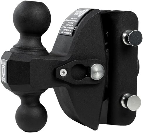 BulletProof Hitches - Extreme Duty Road Suppressor Dual Ball 2" and 2-5/16" - Suspension Hitch Rated to 36,000 lbs - Shock Absorbing Hitch Reduces Vibrations for a Smoother Ride in Saudi Arabia