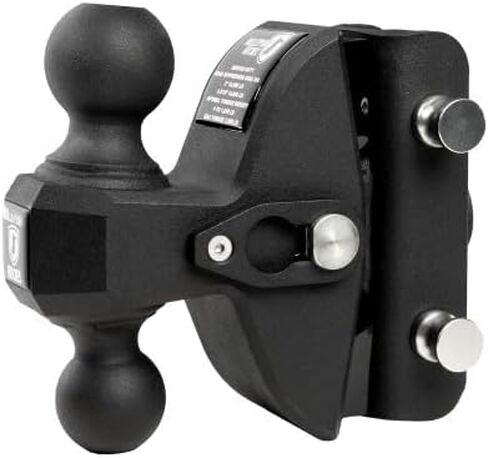 BulletProof Hitches - Extreme Duty Road Suppressor Dual Ball 2" and 2-5/16" - Suspension Hitch Rated to 36,000 lbs - Shock Absorbing Hitch Reduces Vibrations for a Smoother Ride in Saudi Arabia