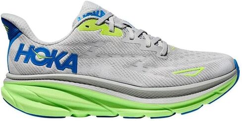 Hoka Men's Clifton 9 Sneaker, Nimbus Cloud/Steel Wool, 9 in Saudi Arabia