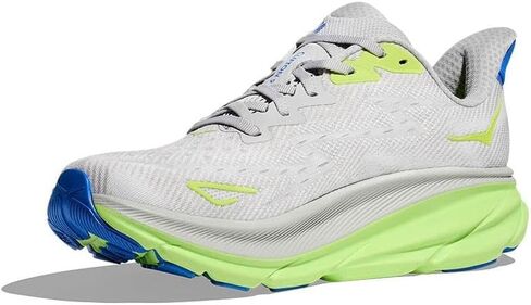 Hoka Men's Clifton 9 Sneaker, Nimbus Cloud/Steel Wool, 9 in Saudi Arabia