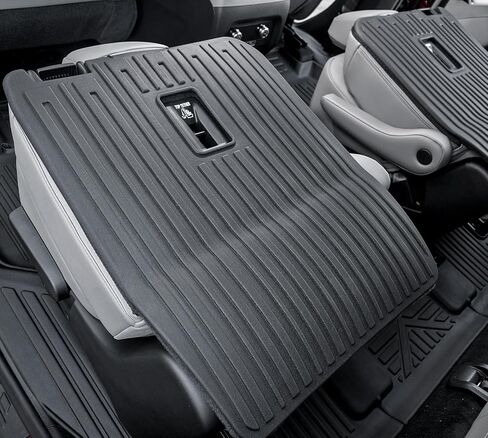 Floor Mats Cargo Mat Set for 2024 2025 GMC Acadia 7 Seats Bench Seat Accessories, All-Weather TPE Trunk Mat Cargo Liner Seat Back Covers Door Sill Guards(24-25 7 Seats-Mats Set) in Kuwait