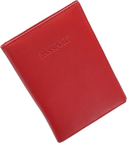 Polo Collection Leather Passport Holder, RFID Blocking (Black) in Saudi Arabia
