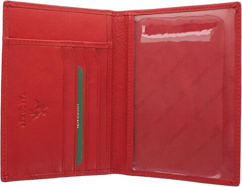 Polo Collection Leather Passport Holder, RFID Blocking (Black) in Saudi Arabia