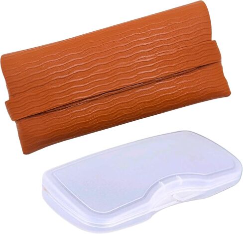 Clip on Glasses Case Pouch Hard Shell, Case for Clip on Sunglasses, Clip-on Sunglasses Clear Box, Thin Flat Glasses Storage in Kuwait