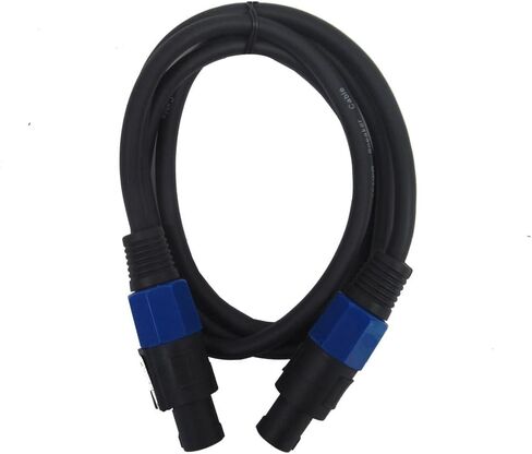Seismic Audio - TW12S50 (Pack of 4) - 50 Foot Speakon to Speakon PA/DJ Speaker Cable - 2 Conductor - 12 Guage in Kuwait
