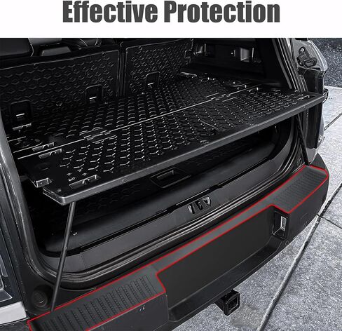 Rear Bumper Guard Compatible with Bronco Sport 2025 2024 2023 2022 2021, Trunk Door Entry Sill Protector Cover Trim Accessories in Kuwait