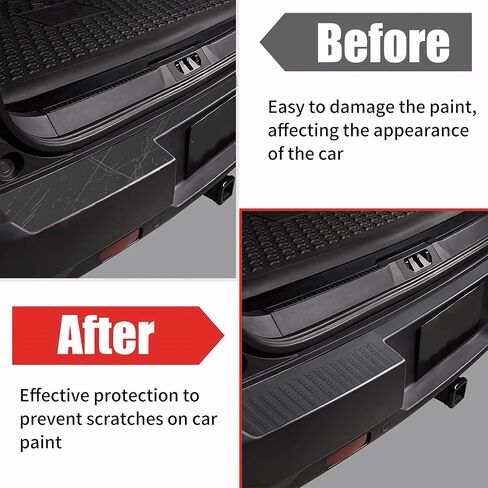 Rear Bumper Guard Compatible with Bronco Sport 2025 2024 2023 2022 2021, Trunk Door Entry Sill Protector Cover Trim Accessories in Kuwait