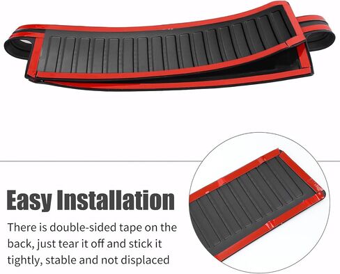 Rear Bumper Guard Compatible with Bronco Sport 2025 2024 2023 2022 2021, Trunk Door Entry Sill Protector Cover Trim Accessories in Kuwait