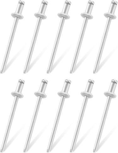 مناسب لـ GM NOS DASH ROSETTE RIVETS Stainless Steel ، Fit for Ford Chrysler AMC VIN DOOR TAG أسود 10pcs in Kuwait