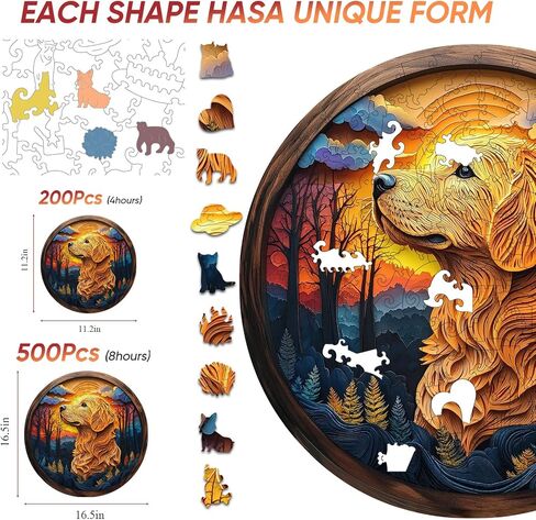 Snakes Wooden Puzzle للبالغين ، والحيوانات بانوراما الألغاز 200 قطعة ، وأشكال فريدة من نوعها لغز لم شمل الأسرة للبالغين والأطفال ، حزمة جميلة ، أفضل هدية لأصدقاء العائلة المتوسطة 11.4x11.4in in Saudi Arabia