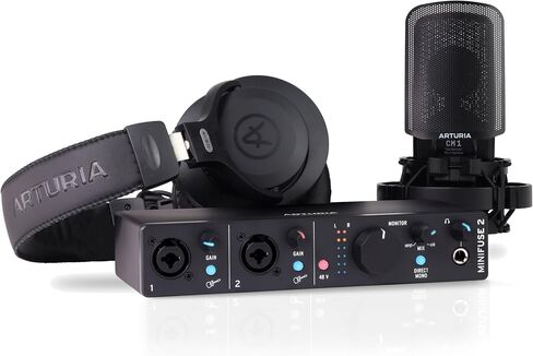 Arturia MiniFuse 2 Recording Pack - Black in Kuwait