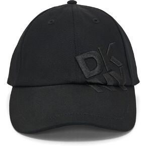 DKNY Women's Sliding Logo Baseball Cap, White, One Size in Saudi Arabia