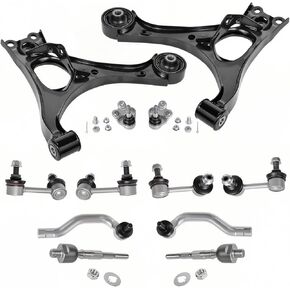 2pcs ذراع التحكم السفلى الأمامي وتجميع مفصل الكرة متوافق مع 2006-2011 Acura CSX و 2006-2011 Honda Civic K620382 K620383 in Saudi Arabia
