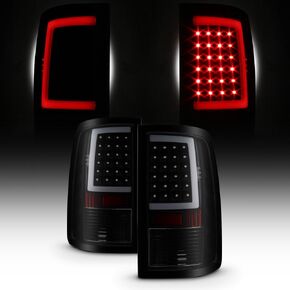 AKKON - لعام 2013-18 Dodge RAM [Model LED Stock فقط] LED كامل LED أثناء النهار تشغيل مصباح المصباح الأضواء ذيل حمراء الإسكان in Saudi Arabia