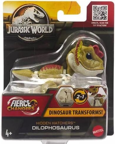 Jurassic World Fierce Changers Hidden Hatchers Dinosaur Transforms 2 in 1 (Spinosaurus) in Kuwait